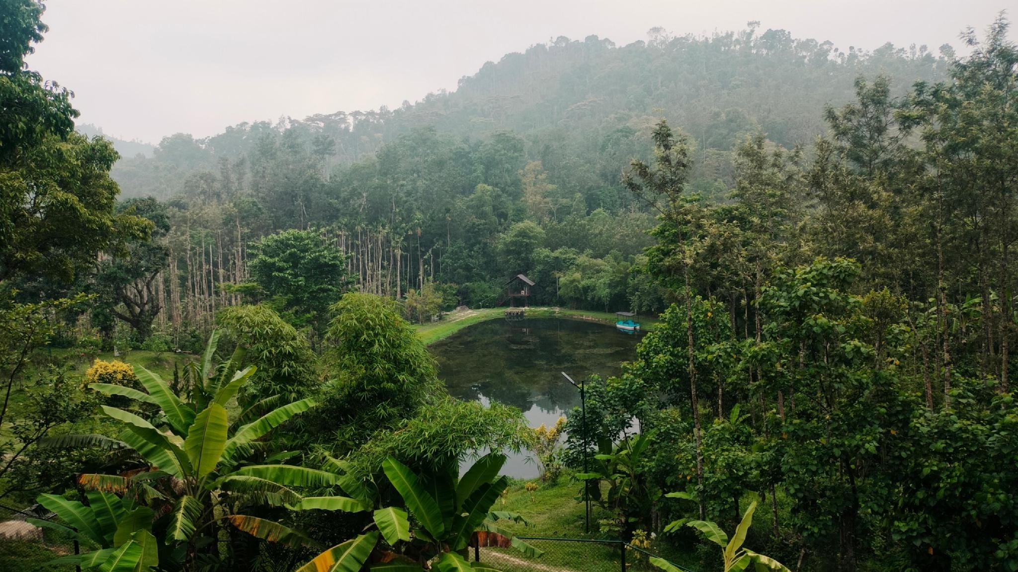 Aerial view of Chandramukuta Resort